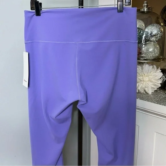 Lululemon Wunder Train High Rise Tights Athletic Leggings Dark Lavender 14 NWT - Picture 7 of 10